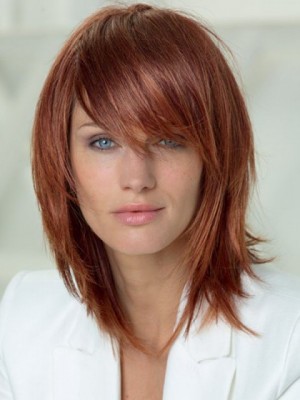 Real Hair Straight Capless Wig