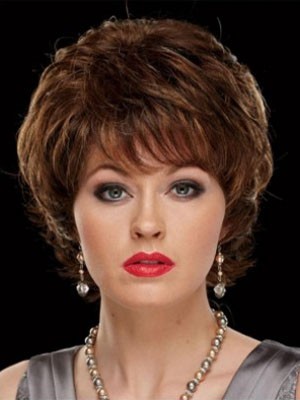 Fashionable Synthetic Wavy Capless Wig
