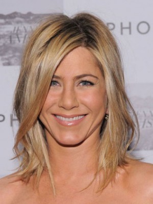 Medium Straight Lace Front Synthetic Wig