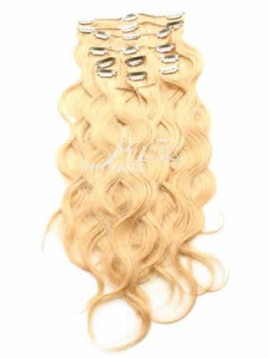 10 Pcs From 18" Body Wave Clip In Full Head Set
