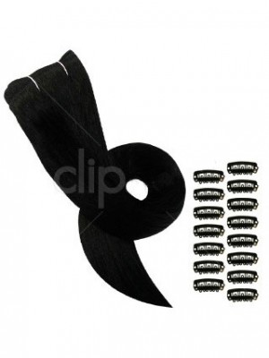 16" Diy Set Wonderful Clip In Hair Extensions