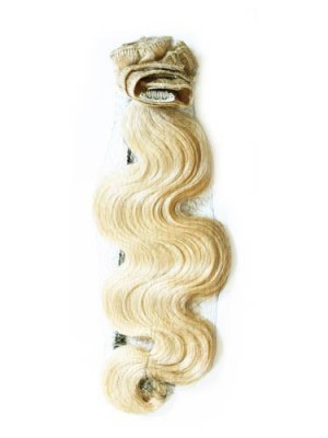 Fabulous 10 Pcs 18" Wavy Clip In Full Head Set