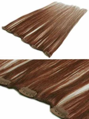 12" Soft Straight Human Hair Extensions