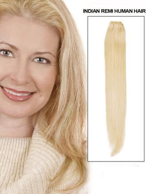 18" Straight Long Remy Hair Extension With Clips