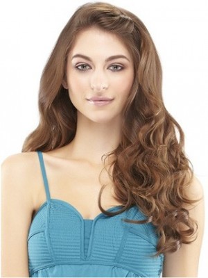 Glamorous 16" Deluxe Human Hair Clip-In Extensions