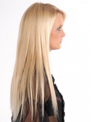 18" Half Head 3 Pcs Clip In Human Hair Extensions