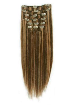 10 Pcs From 14" Clip In Full Head Set For Women