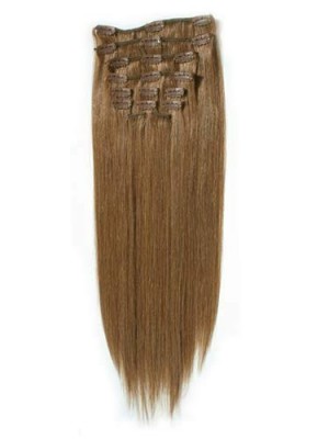 10 Pcs From 14" Fabulous Clip In Full Head Set