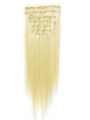 10 Pcs From 14" Chic Clip In Full Head Set