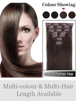 Best 7 Pcs From 14" Straight Clip In Full Head Set