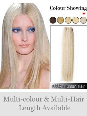 Straight No Clips Full Head Remy Hair Extensions