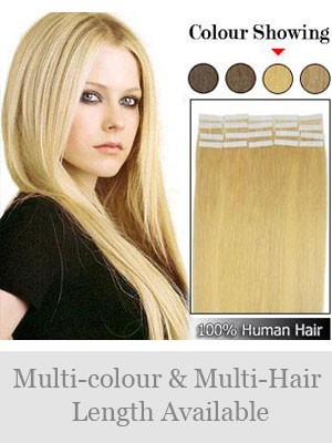Attractive 16" 20pcs Soft Tape In Hair Extensions