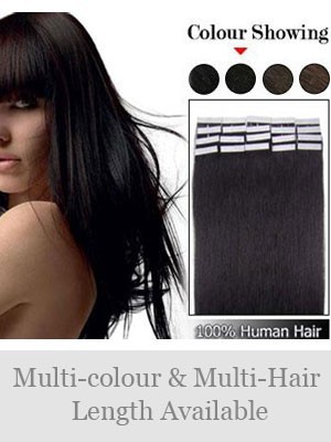 Magnificent 16" 20pcs Tangle Free Tape In Hair Extensions