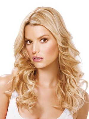 14" One Piece Wavy Human Hair Extensions