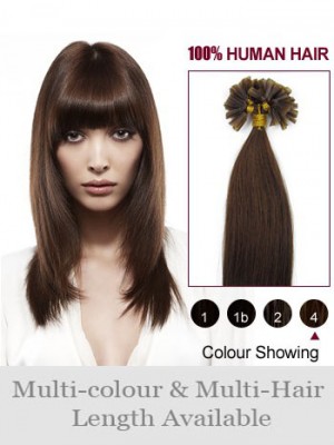 Nice 16" Nail Tip Straight Remy Human Hair Extension