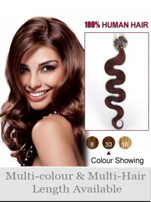 Wavy Soft Keratin Hair Extensions