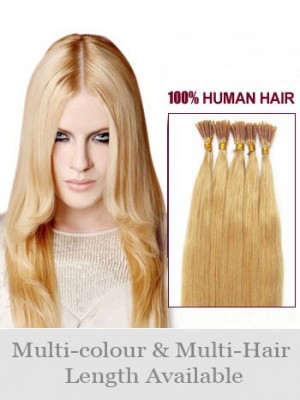 16" Strawberry Stick Tip Human Hair Extensions