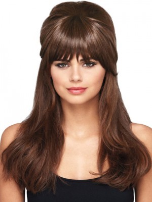 Pretty Synthetic Clip In Bangs