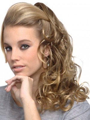 Relaxed Curls Synthetic Ponytali