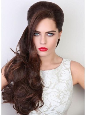 Perfect Human Hair Clip In Hairpiece
