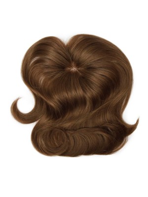 10" Comfortable Remy Human Hair Clip In Hairpieces