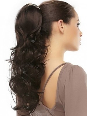 Long Wavy Foxy Ponytails