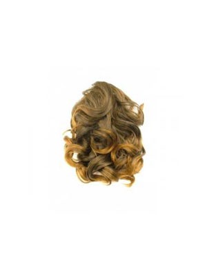 Brown Fantastic Claw Clip Ponytails