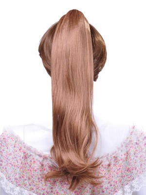 20" Long Wavy Synthetic Hair Ponytail