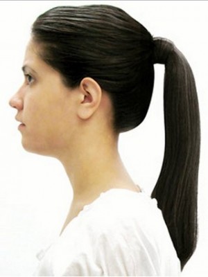 Straight Layered Heat Resistant Ponytail