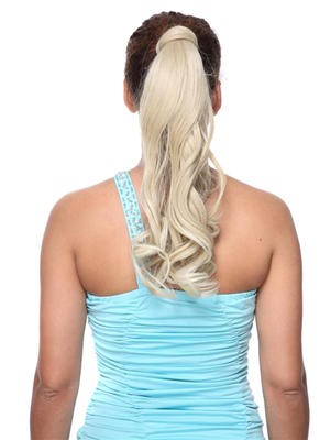 22" Long Wavy Synthetic Hair Ponytail