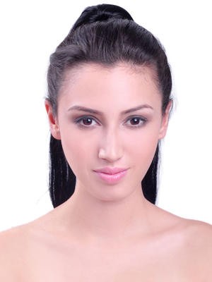 22" Long Straight Synthetic Hair Ponytail