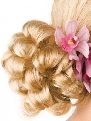 Stylish Sleek Synthetic Bun