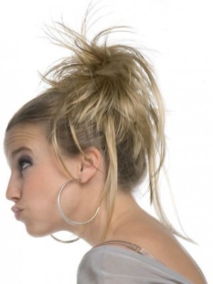 Impulsive Scrunchie Style Synthetic Wrap