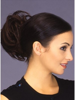 Synthetic Wrap With Butterfly Clip