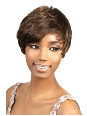 Short Boy Cut African American Wig