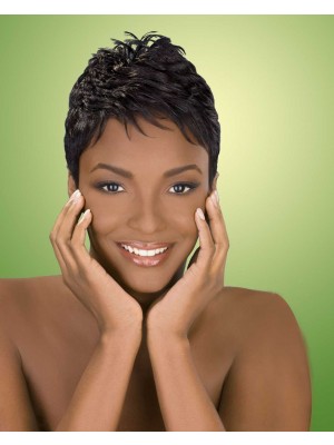 Womens Short Lace Front Synthetic Wig