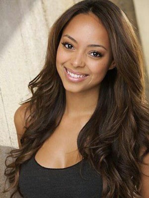 Comely Wavy Remy Human Hair Lace Front Wig