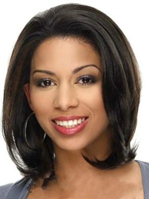 Human Hair Wavy Comely Lace Front Wig