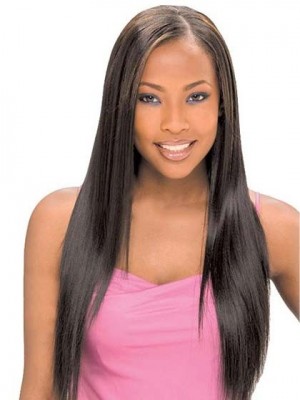 Long Straight Lace Front Wig