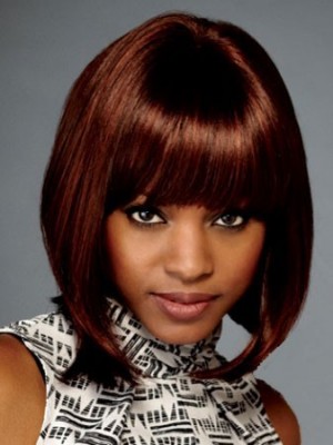 Lace Front Silky Straight Synthetic Wig