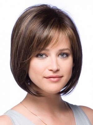 Short Full Lace Straight Bob Wig