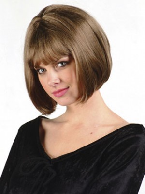 Synthetic Hair Capless Bob Wig