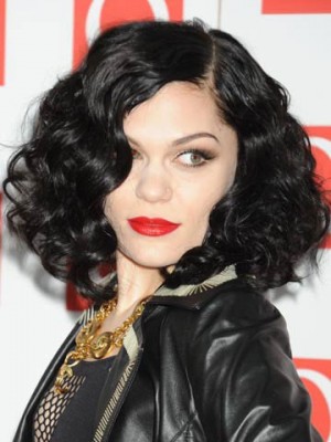 Jessie J Medium Synthetic Wavy Wig