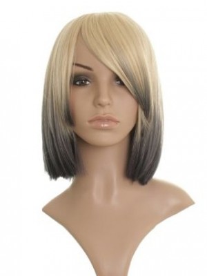 12" Drew Barrymore Straight Synthetic Wig
