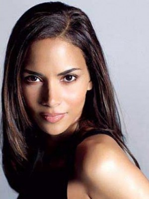 14" Halle Berry Style Straight Wig