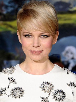 Michelle Williams Chic Straight Full Lace Synthetic Wig