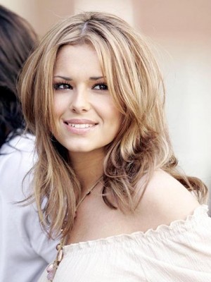 Cheryl Cole's Straight Capless Wig