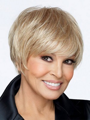 Capless Sassy Straight Synthetic Wig