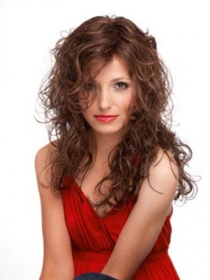22" Full Lace Wavy Human Hair Wig