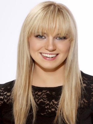 Long Straight Human Hair Wig